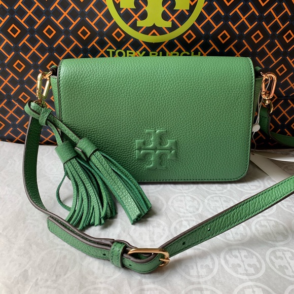 Tory Burch Handbags - Tory Burch Thea Mini Bag in Patina